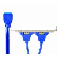 adaptador usb 30 a ide gembird bracket doble puerto azul