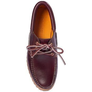 Timberland Mocasines Mocassins Bateau Authentique Bordeaux para hombre