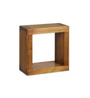estante de madera marron 40x40 cm