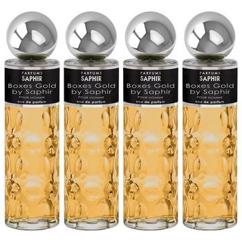 Pack De 4 Eau De Parfum Hombre Boxes Gold 200ml