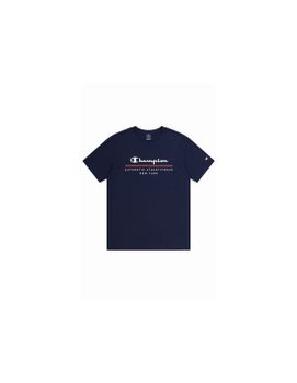 Camiseta Champion Crewneck Hombre Azul