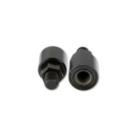 adaptador antivibracion para retrovisores m10x125 derecha-derecha-izquierda par negro