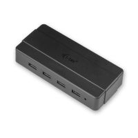 hub usb i-tec usb 30 4 puertos con alimentacion externa 5000mbits negro