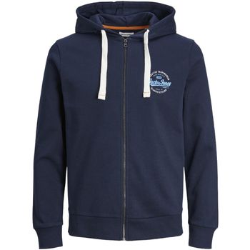 Jack & Jones Jersey 12245504 JJMIKK SWEAT ZIP HOOD PLS NAVY BLAZER para hombre