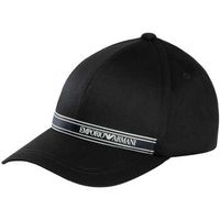 emporio armani gorra gorra con franja de marca para hombre