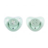chupete 6-18m savanna menta 2uds