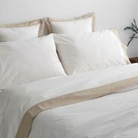 juego de sabanas 100 algodon percal 200 hilos diseno 408 blanco 90 x 190200 cm - blanco - burrito blanco