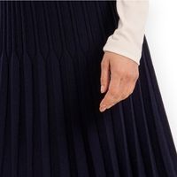 molly bracken falda skirt la1647 - navy blue para mujer