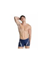 banador de natacion arena swim short graphic  hombre azul