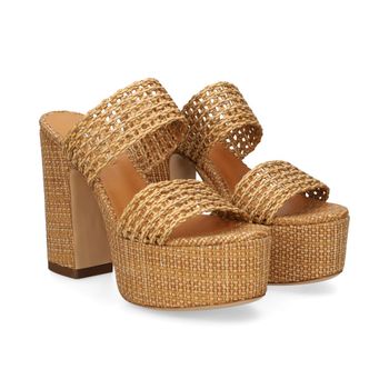 Casadei Sandalias Con Plataforma Mujer - Marrón Talla 39