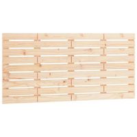 cabecero para dormir accesorio para dormitorio mueble de pared estilo palet 126 x 3 x 63 cm madera maciza de pino tdl0202788