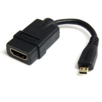 adaptador micro hdmi a hdmi startech 4k 30hz negro 0127 m