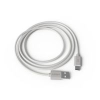 cable groovy usb-a a tipo c longitud 15 m color blanco