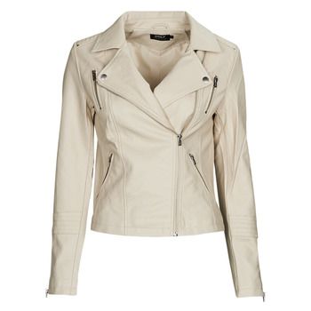 Only Cazadora de cuero ONLGEMMA FAUX LEATHER BIKER OTW NOOS para mujer