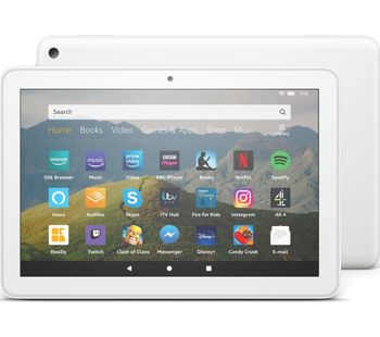 AMAZON Fire HD 8 Tablet (2020) - 32 GB, White, White