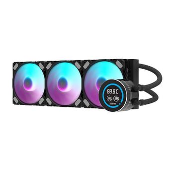 Refrigeración Líquida darkFlash DN-D360 360mm 3 Ventiladores ARGB LCD