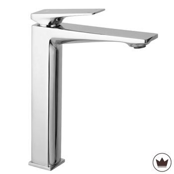 Grifo De Lavabo Rea Prime High Premium, Chrome 15 X 4,2 X 26 Cm