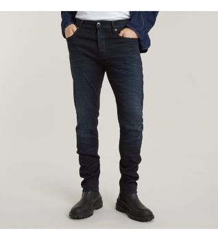 G-Star para hombre. 51001-5245-89 Jeans 3301 Slim marino (33/36), Casual, Algodón, Denim