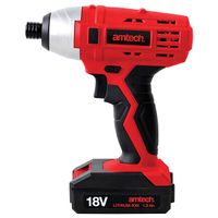 cordless 18v impact driver 14  battery  charger