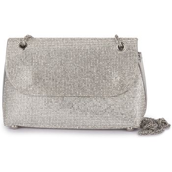 Kharisma Bolso ARGENTO STRASS para mujer