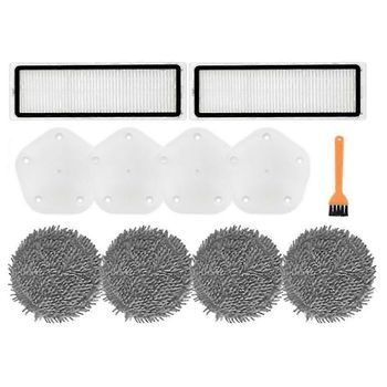 11 Piezas De Repuesto Para Aspiradora Robot Pro Stytj06zhm, Filtro Hepa Lavable, Mopa Y Paño.
