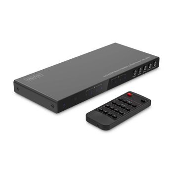 Conmutador Matricial HDMI 4x2 Digitus con Multi-visor 4K/30Hz