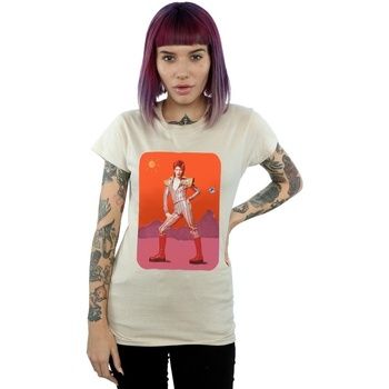 David Bowie Camiseta On Mars para mujer