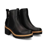 panama jack botines con tacon mujer - negro talla 36