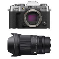 camara mirrorless fujifilm x-t50 402mp 62k30p wifi bluetooth  objetivo sigma 17-40mm f18 dc art