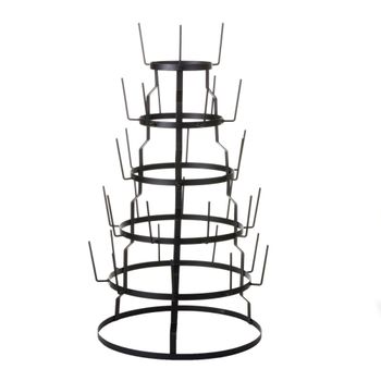 Soporte de niveles  negro  h76xb44xl44cm