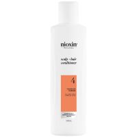 nioxin scalp and hair thickening system 4 conditioner for coloured dry and damaged hair with progressed thinning 300ml