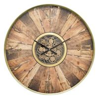 reloj keane marron d80cm