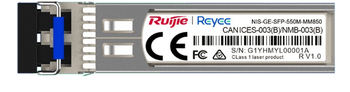 MODULO TRANSCEPT RUIJIE REYEE 850NM FIBRA MULTIMODO CONECTOR LC