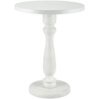 mesa auxiliar adamsville madera blanco antiguo o 50 cm clp