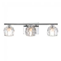 aplique de pared para banos regalia 3 luces