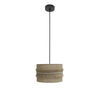 fabrilamp lampara colgante de la serie kala rustica acabado beige de