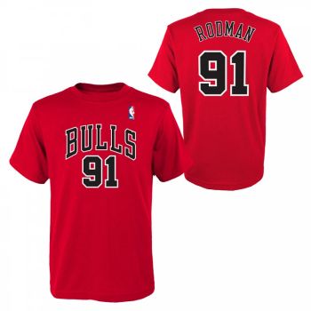Camiseta Dennis Rodman N&N Chicago Bulls - Junior Mitchell and Ness