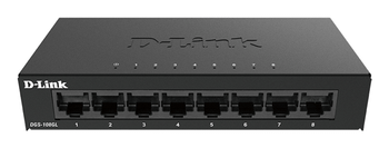 8-PORT 10/100/1000 GIGABIT - METAL HOUSING UNMANAGED SWITCH U