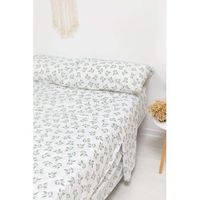 juego sabanas estampadas hojitas -  cama 200 2 funda almohada 45x110