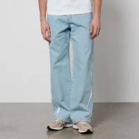 axel arigato studio stripe denim wide-leg jeans - 33l