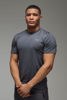 Camiseta Man Active Regular Resistente, Gris