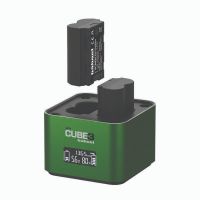 cargador hahnel procube3 compatible con fujifilm np-w126s y np-w235