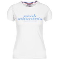 peak mountain camiseta t-shirt manches courtes femme acosmo para mujer