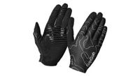 gripgrab rebel guantes largos de verano negro
