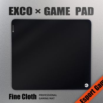 Alfombrilla de ratón para juegos EXCO Esports, grande, ultral, x-soft, Poron, Base antideslizante, tela de microfibra, borde cosido plano para FPS CSGO VALORANT