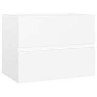 armario de almacenamiento  armario para lavabo madera contrachapada blanco 60x385x45 cm