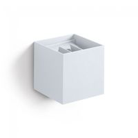 aplique de exterior led beam 2x3w