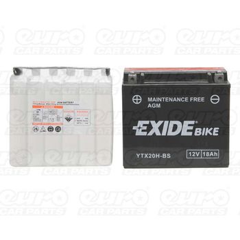 ETX20H-BS Motorcycle Battery