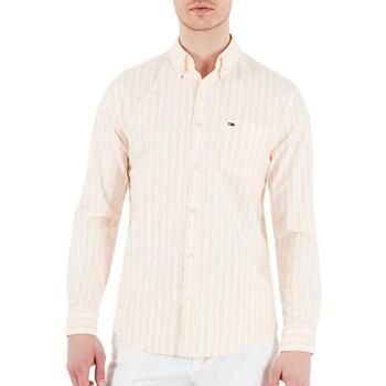 Tommy Hilfiger Camisa manga larga Tjm Reg Stripe para hombre