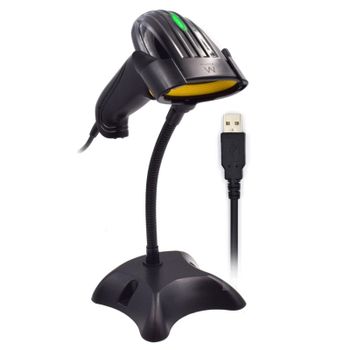 Ewent Lector de Códigos de Barras Láser 1D USB